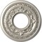 Ekena Millwork Baltimore PVC Medallion (Canopies up to 4 1/4"), 10"OD x 3 1/2"ID x 3/4"P, Bright Coat Aluminum CMP10BABAL - alternate 1